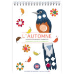 Cahier de coloriage Automne et gommettes