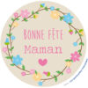 Stickers Bonne fête Maman | Les gommettes françaises | Made in France
