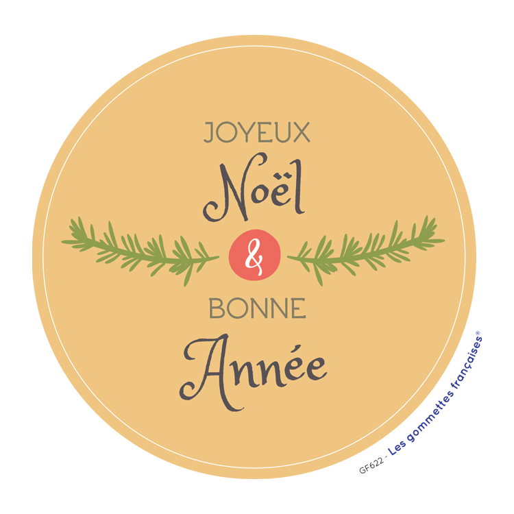 Stickers Dorés Et Argentés Voeux De Noël – 2 Planches De 98 Stickers – Pour Décorer Cadeaux, Cartes, Calendriers De L’Avent