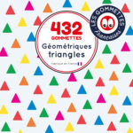 432 gommettes géométriques triangles