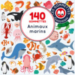 140 gommettes Animaux marins