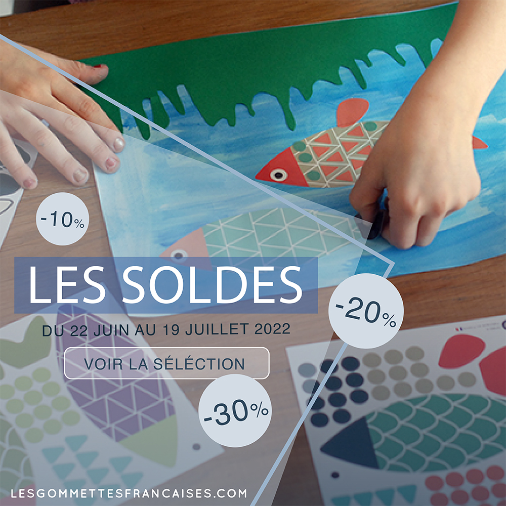 Les soldes | Les Gommettes Françaises | Made in France