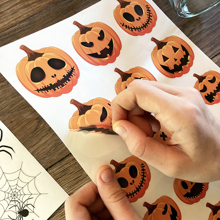 Lot De 88 Gommettes Autocollantes Halloween - Stickers Enfants Pour Activités Créatives | MÉGACRÉA