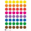 Gommettes rondes multicolores | Les Gommettes françaises