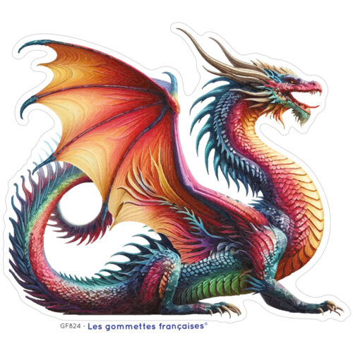 stickers Dragon | Les Gommettes Françaises