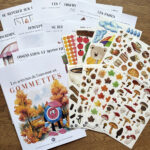 Fichier d'activités de l'automne avec gommettes – Version imprimé