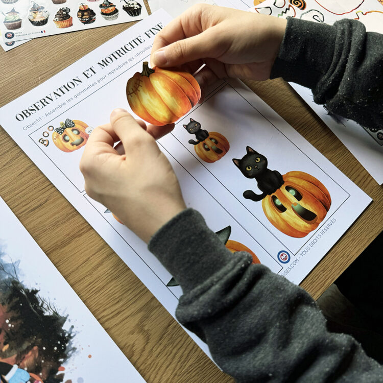 Lot De 88 Gommettes Autocollantes Halloween - Stickers Enfants Pour Activités Créatives | MÉGACRÉA