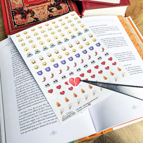 Stickers book reactions | Les P'tites Gommettes