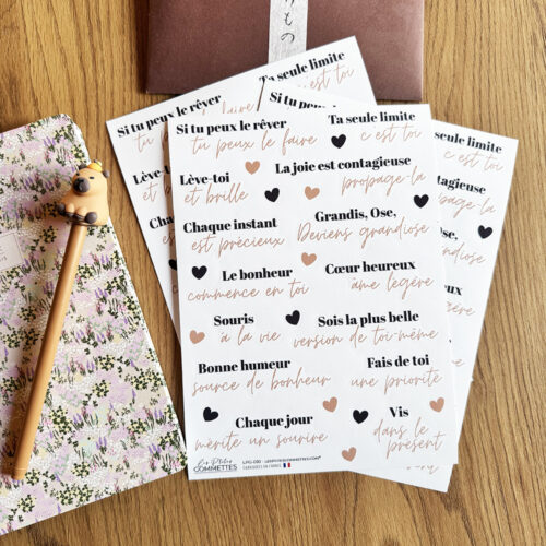 Stickers Motivation | Les p'tites gommettes