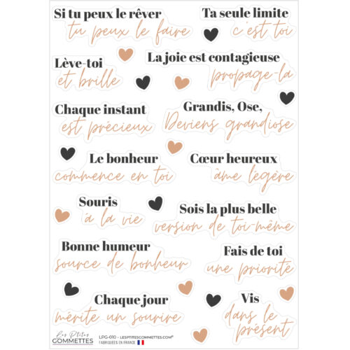 Stickers Motivation | Les p'tites gommettes