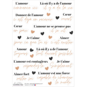 Stickers Amour